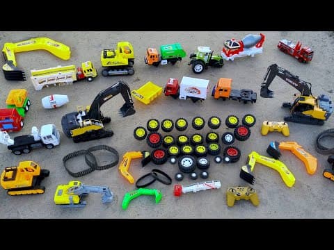 Xe Cẩu , Xe Cứu Hỏa , Siêu Nhân Gao , Máy Xúc Điều Khiển Từ Xa , Xe Múc Cát , Ô Tô Tải , Xe Đồ Chơi