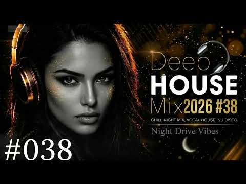 Deep House Mix 2026 - Vocal House, Nu Disco & Late Night Deep House 🌙 (Night Drive Vibes) #038