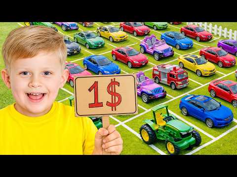 Car Garage Sale! A Kind Story About Helping