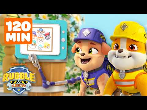 2 Hours of Mix's Smartest Tablet Moments! 📱💜 | Rubble & Crew