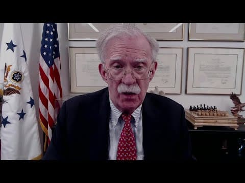 Iran Deal a 'Real Defeat' for the US, John Bolton Says