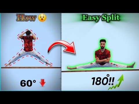 From 60° to 180°: How I Unlocked My Full Middle Split