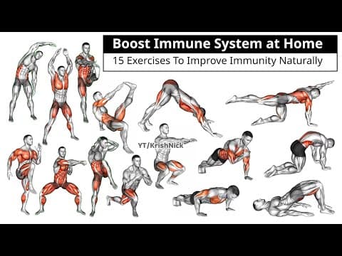 Boost Immune System at Home | 15 Exercises To Improve Immunity Naturally