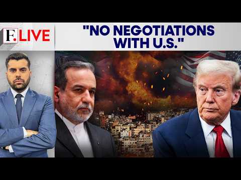 Iran War: Araghchi Confirms Talks With US But Says These Are Not Negotiations | Firstpost Live