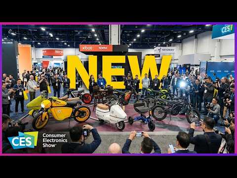 The Craziest Electric Rides We Found at CES 2026. Motorcycles, Dirtbikes, Scooters, Suitcases?!