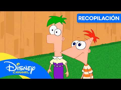 PHINEAS Y FERB: ¡Los MEJORES INVENTOS de la temporada 3! 🤩 | RECOPILACIÓN | @disneychannelES