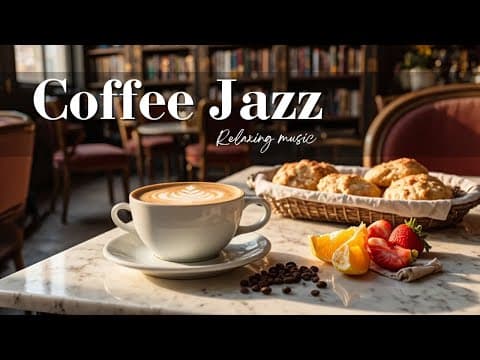 Soft Brew Jazz ☕ Relaxing Piano &amp; Smooth Bossa Nova for Calm Mornings