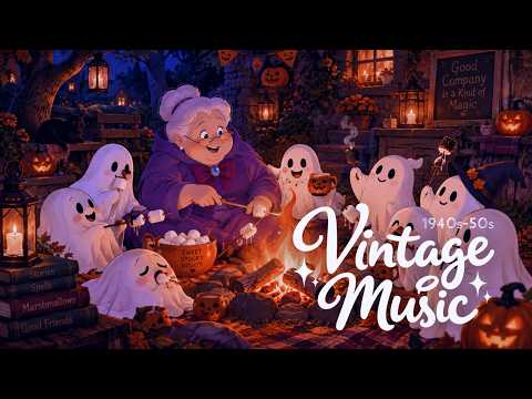 Grandma's Secret Halloween Campfire with Ghostly Friends!
