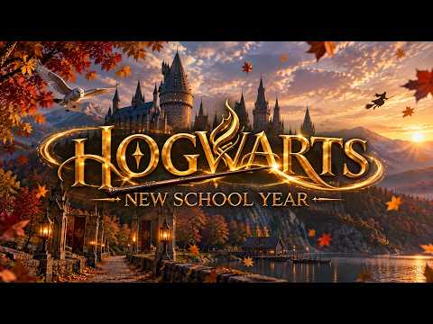 📚 Hogwarts Welcomes Autumn | The First Day of a New School Year | 4K